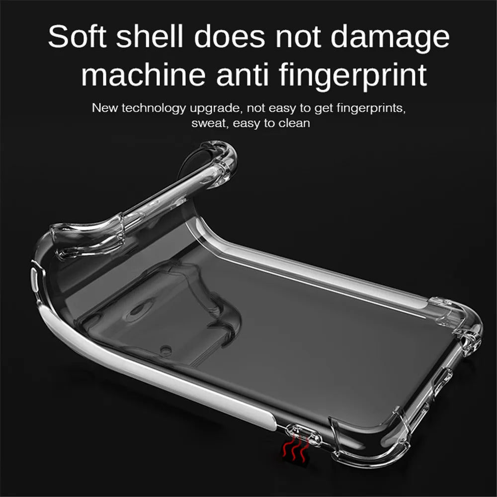 Transparent Clear TPU Silicone Case For Samsung Galaxy A52s 5G 6.5'' Tempered Glass on for samsung a52 5g camera protection film