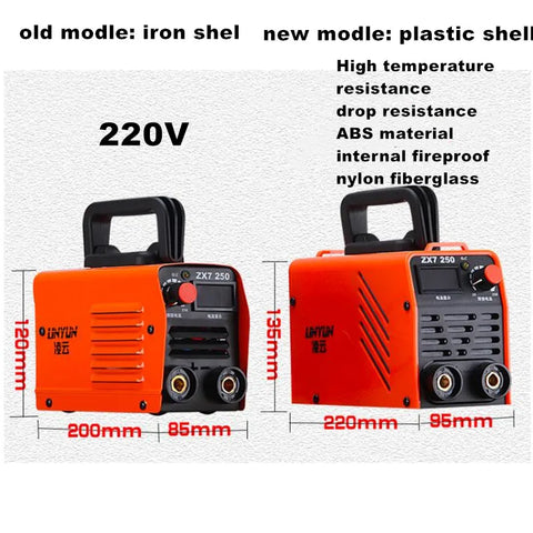 ZX7-250 Mini Electric Welding Machine 250A Portable Digital Display MMA ARC DC Inverter Plastic-Welder Weld Equipment