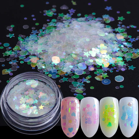 Spangles Glitter Decoration for Nails Art Design Manicure