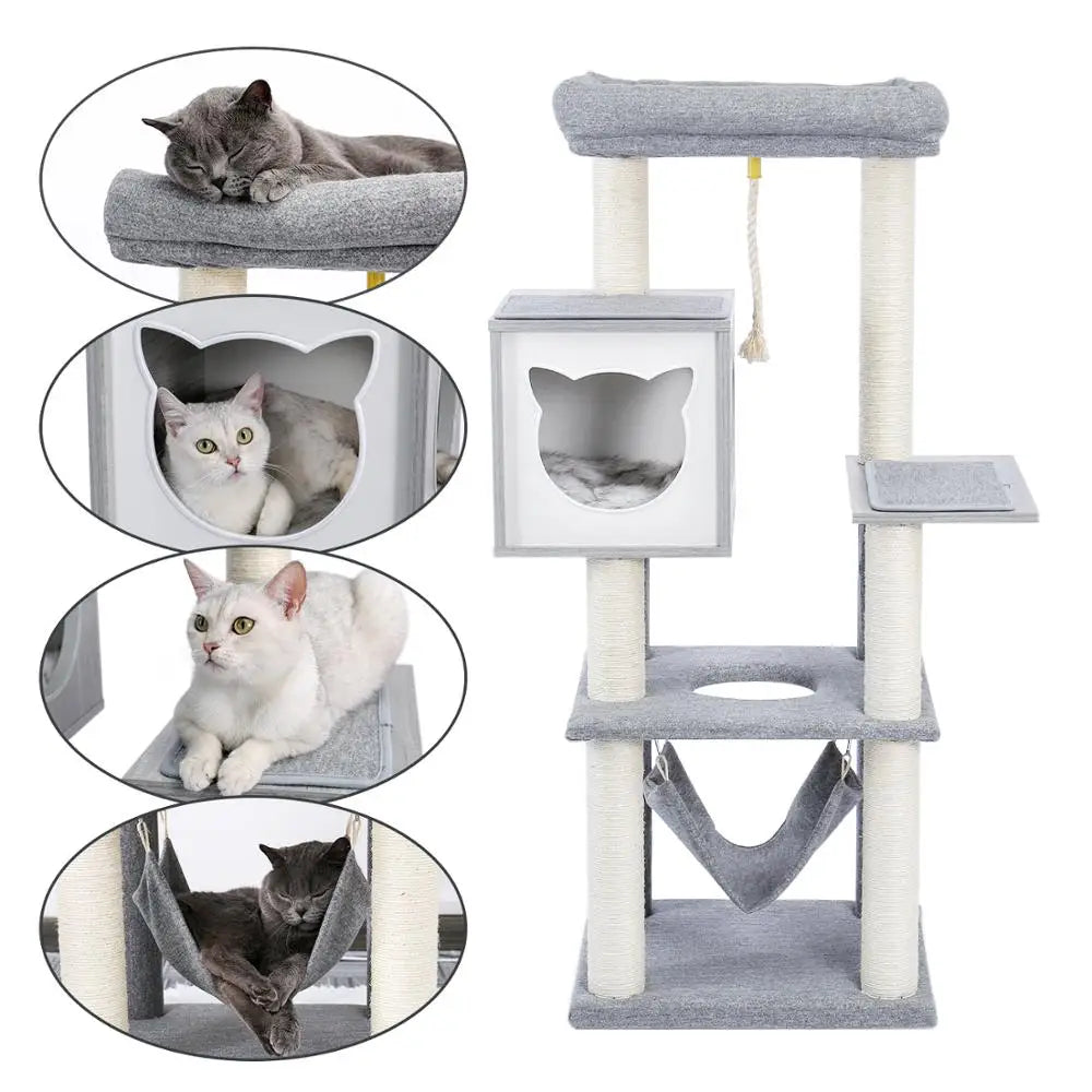 Cat Furniture with Removable and Washable Mats for Kitten Large Cats