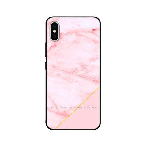 For iPhone X Case Silicone Cartoon Bumper Soft Cover Silicon Case for iPhone