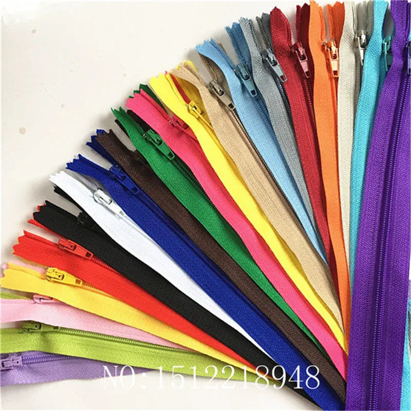 Closed End Nylon Coil Zippers Tailor Sewing Craft