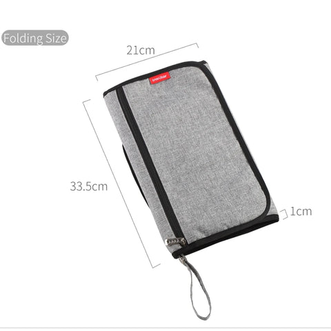 New 3 in 1 Waterproof Changing Pad Diaper Travel Multifunction Portable Baby Diaper Cover Mat Clean Hand Folding Diaper Bag