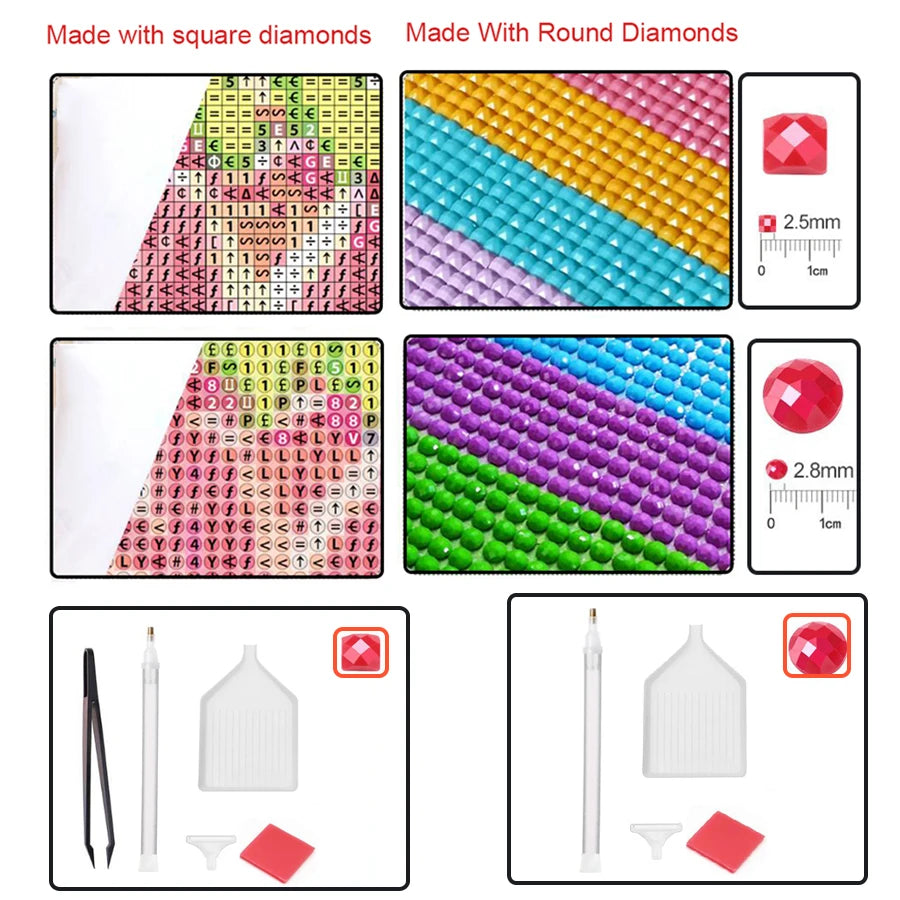 5D DIY Diamond Painting "One Piece Luffy" Embroidery Cross Stitch Mosaic Rhinestone Full Square/Round Drill diamond Home Decor