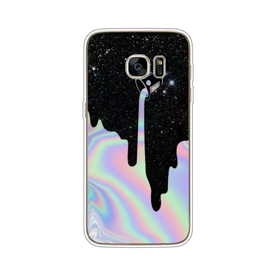 Soft TPU Phone Case For Samsung S7 edge