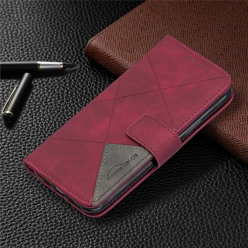 Wallet Flip Case For Redmi