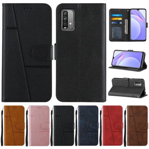 Xiaomi Redmi 9T Case Flip Wallet Case