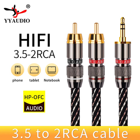 RCA Splitter Cable Male to Male