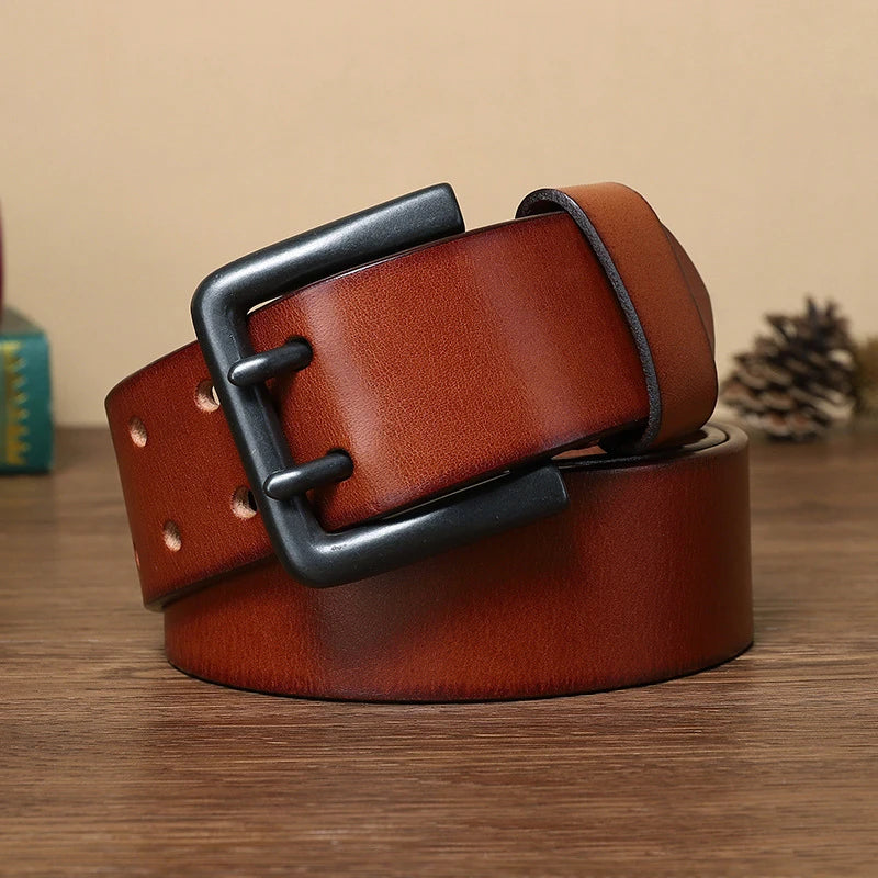 High Quality Cowskin Genuine Leather Belt