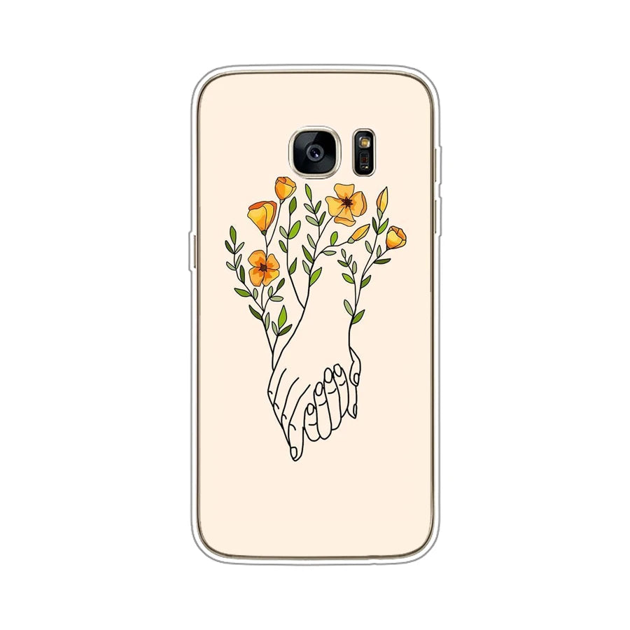 Soft TPU Phone Case For Samsung S7 edge