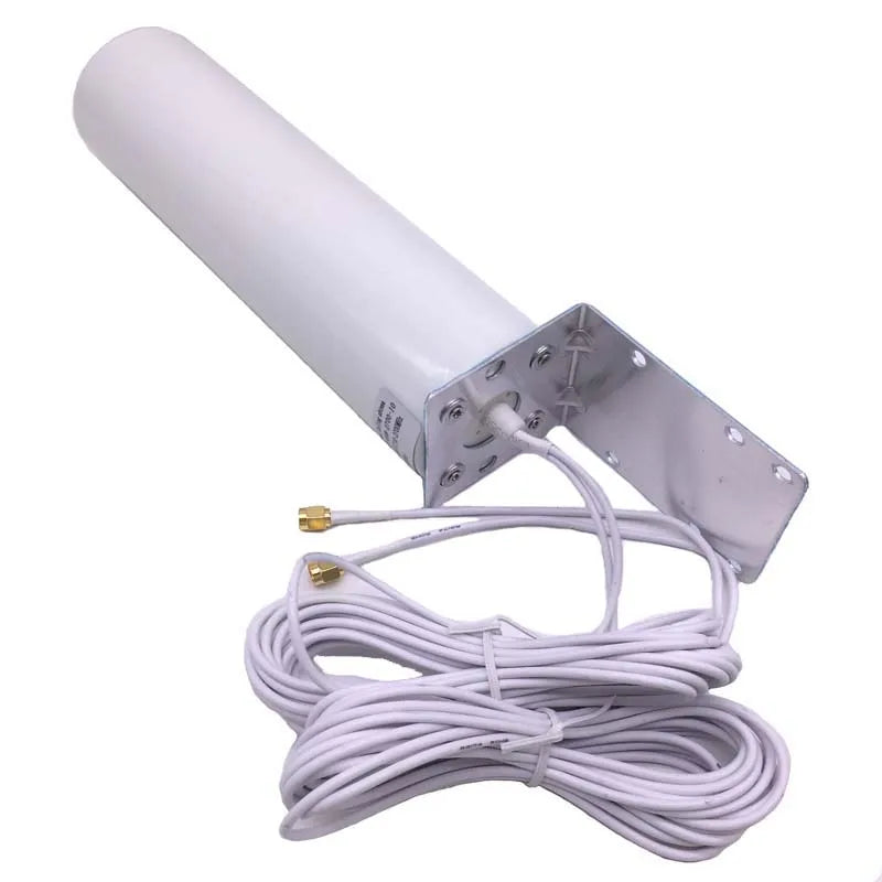 3G 4G LTE External Antennna Outdoor with 5m Dual SlIder SMA Connector for 3G 4G Router Modem