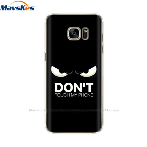 Cartoon Silicone Case For Samsung Galaxy S7