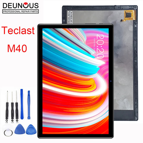 New LCD Display For 10.1inch 40 pin Tablet Teclast M40 TLA007 Touch Screen Panel Digitizer Glass Sensor Teclast M40 Kids 2.5D