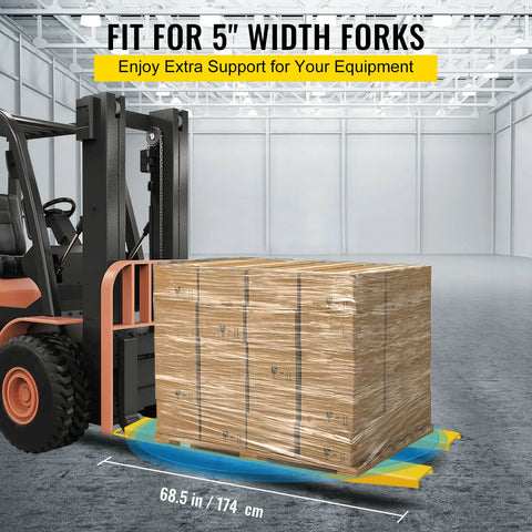 heavy Duty Lengthen Lifting Forklift Extensions for Warehouse Delivery and Factory