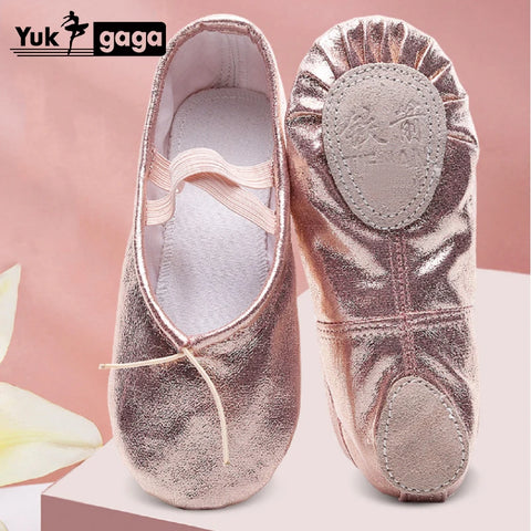 Dance Slippers Soft Sole Belly Yoga Gym Ballet Shoes