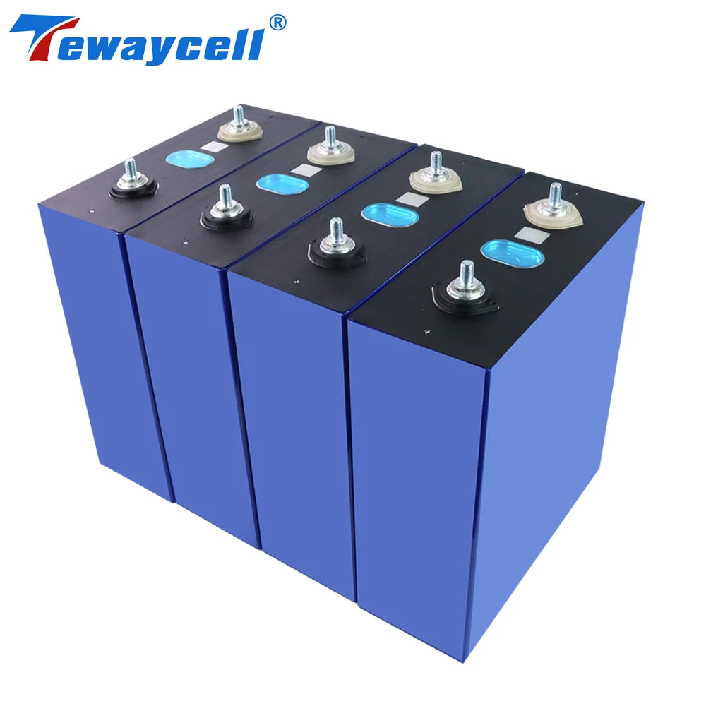 Tewaycell NEW 310Ah 280Ah 230Ah 200Ah Grade A Lifepo4 Rechargeable Battery Pack for Electric car Solar Energy EU US Tax Free