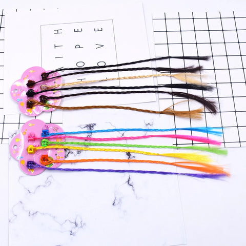 6pcs/Set Women Girls Hair clip Claw Wig Ponytail Holder Hair Accessories Headband Kids Twist Braid Headdress Hair Braider