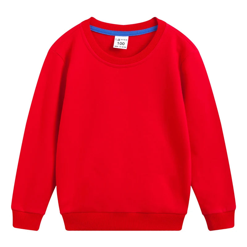 Autumn Cotton Children Loose Casual Sweatshirt