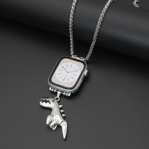 Watch Necklace Feather Hanging Strap