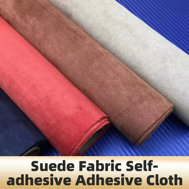 Suede Fabric for Car Self-adhesive Adhesive Cloth Interior Modification Car Wrap Sticker Car Modification Door Panel Workbench