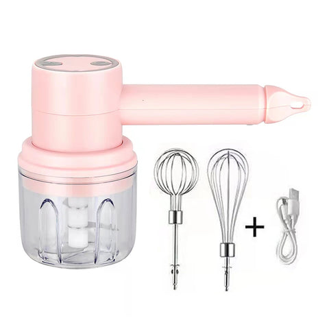 USB Electric Food Mixer Wireless Hand Blender