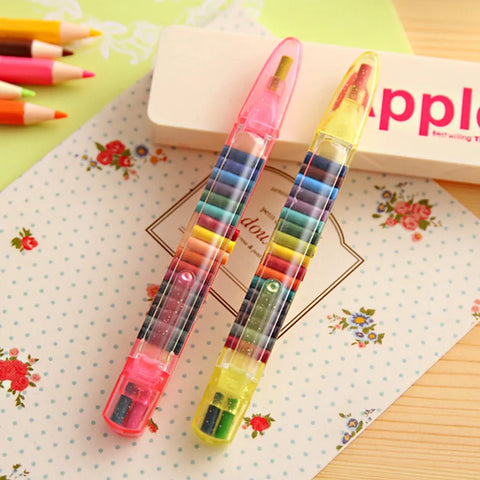 Oil Pastel Kindergarten Art DIY Color Pencils Stationery