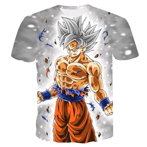 Dragon Ball Z Streetwear Goku Vegeta T-shirts