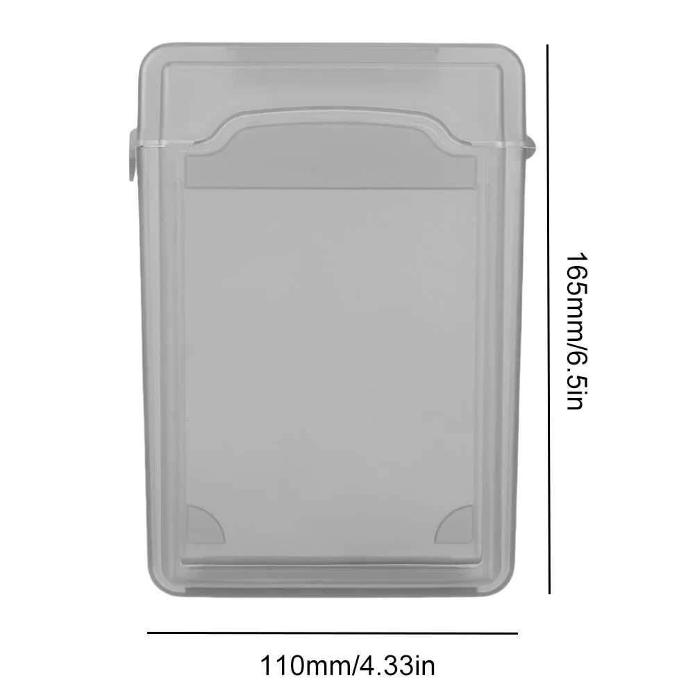 3.5 inch Dust Proof Plastic IDE SATA HDD Hard Drive Disk Multi Color Storage Case External Hard Drive Disk Plastic Storage Box