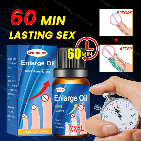 Penis Enlargement Oils Permanent Thickening