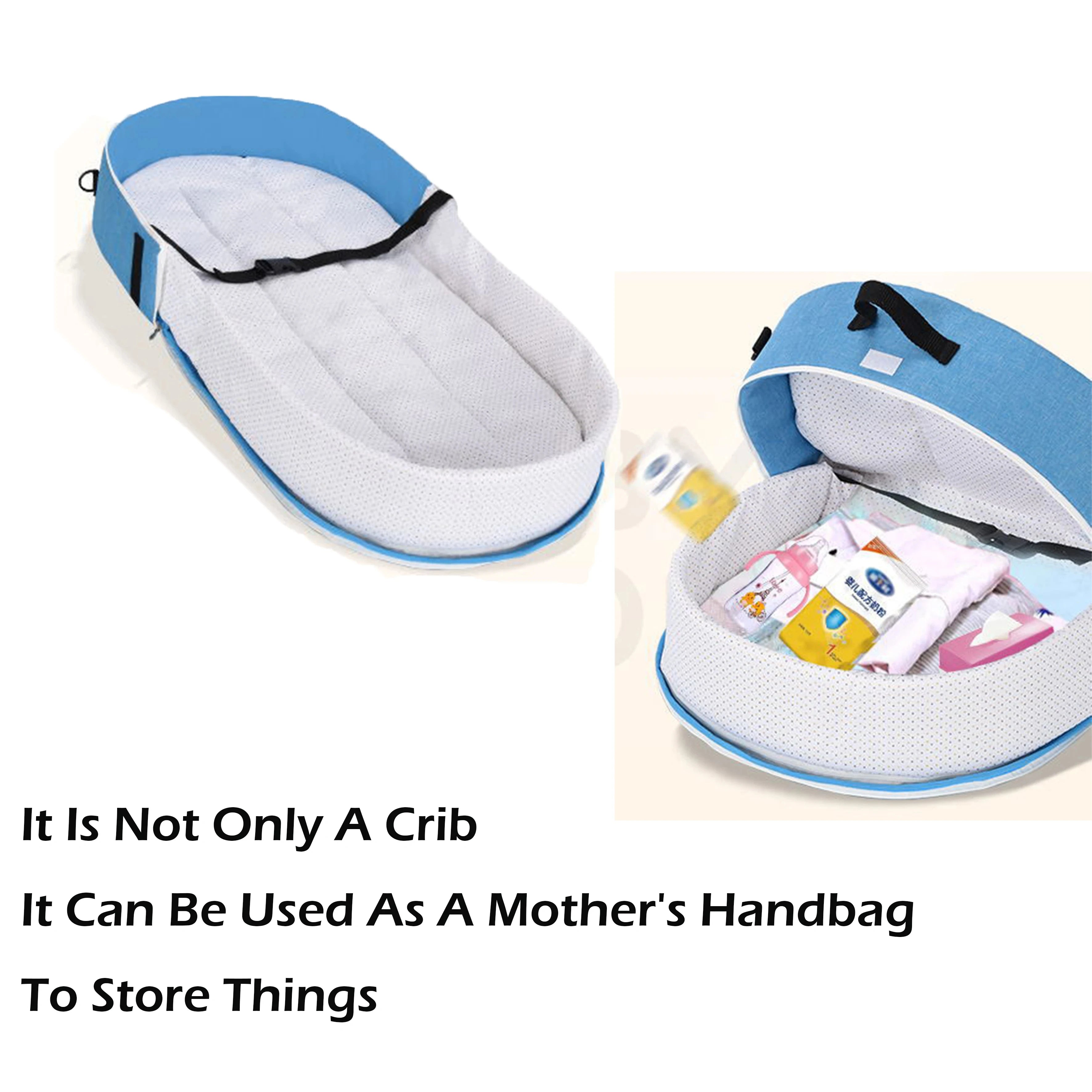 Folding Portable Baby Crib