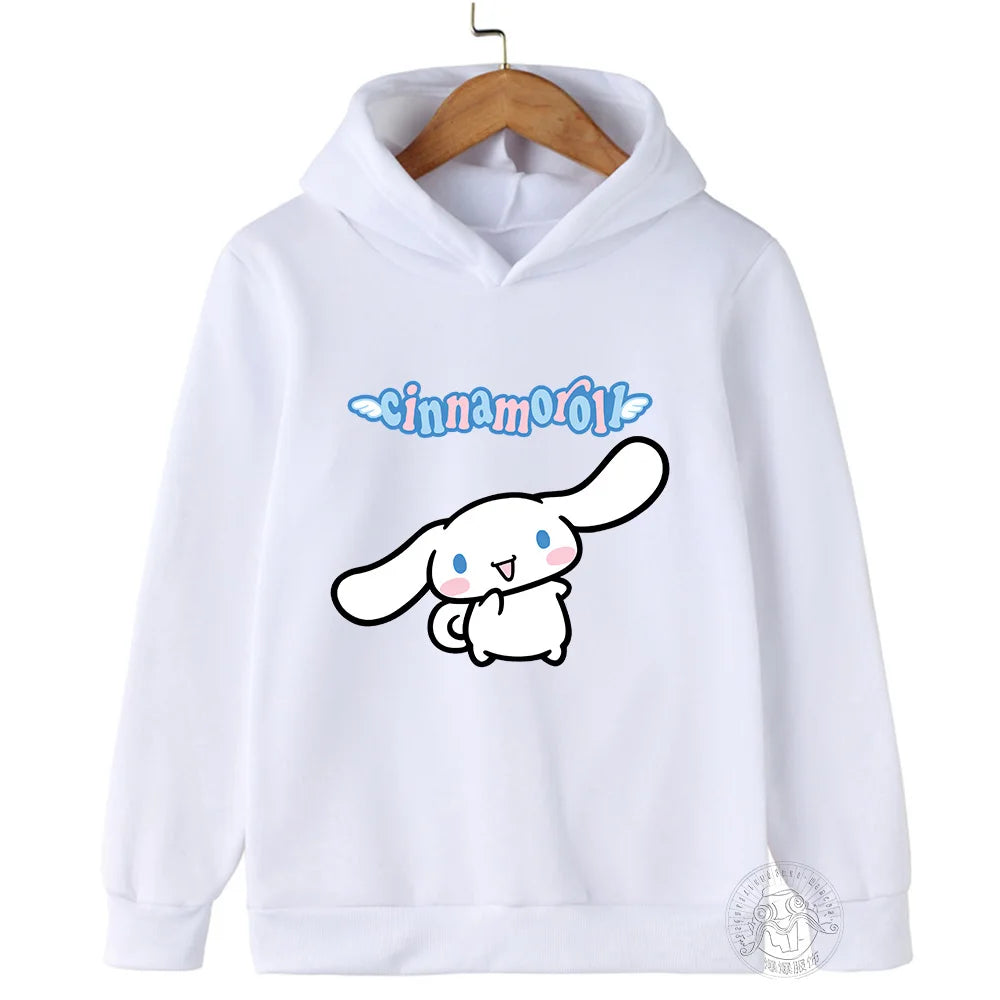 Kids Cinnamoroll Hoodies Boys Clothes