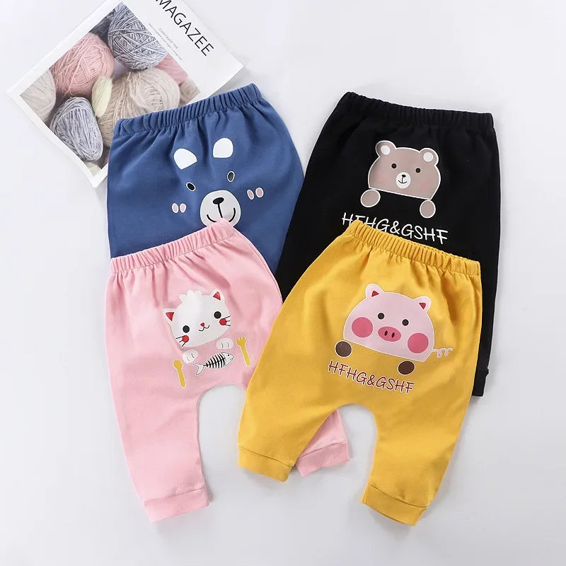 1 Year Baby Boys Girls Big PP Pant Baby Cotton Pants