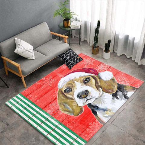 Christmas Carpet for Living Room Home Decoration Large Rugs Santa Claus Kids Room Children Bedroom Bedside Mats New Year Gifts