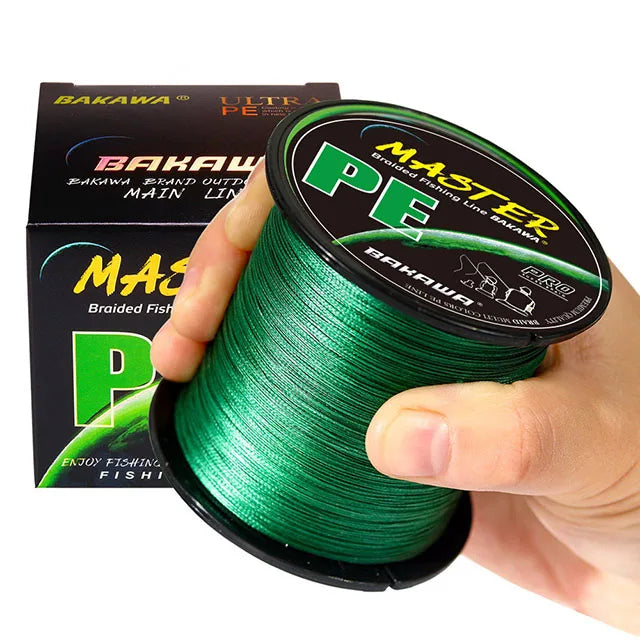 Multifilament PE Fishing Line Strong Japan Cord For Carp Fishing