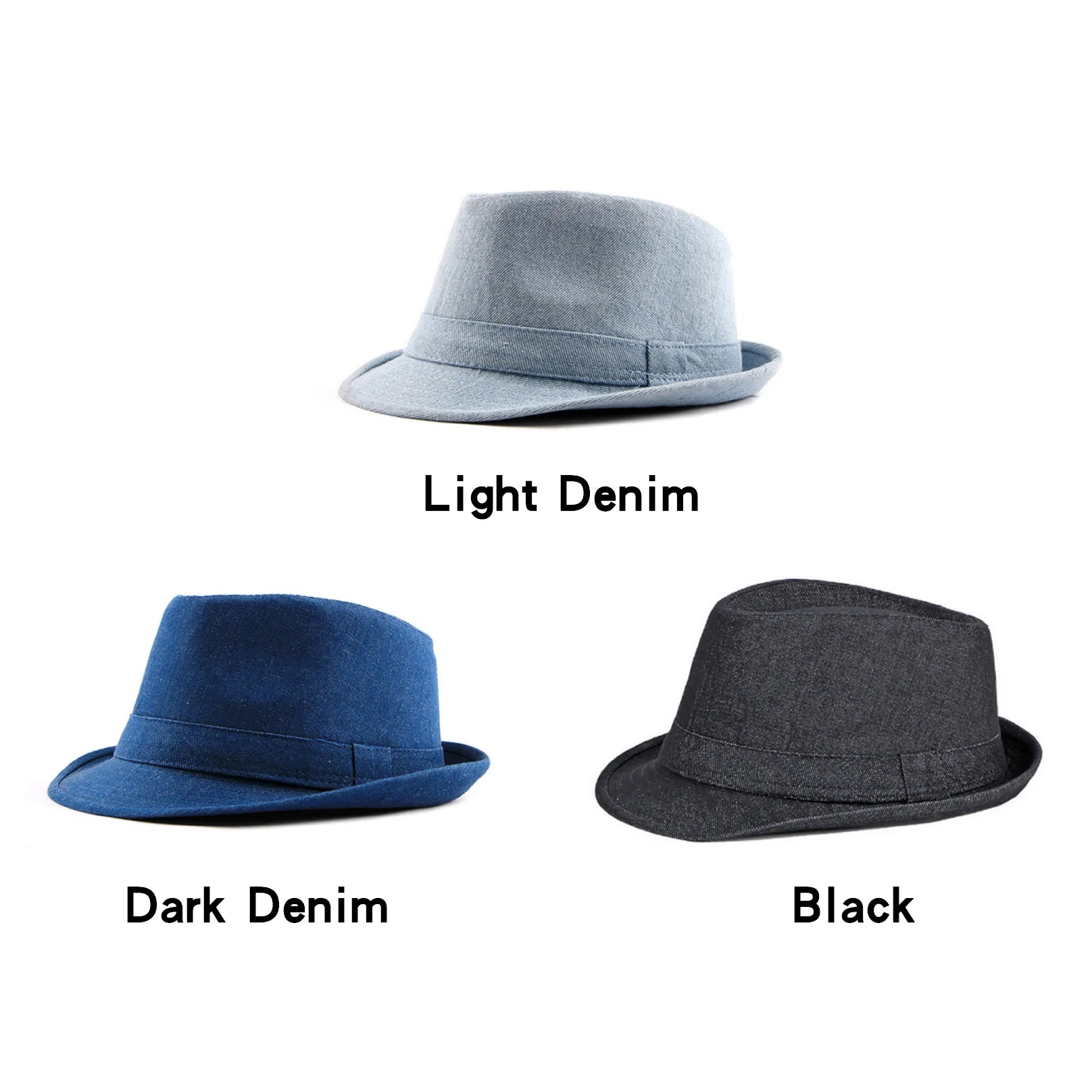 Jeans Cap Hat Fedora for Men Hat