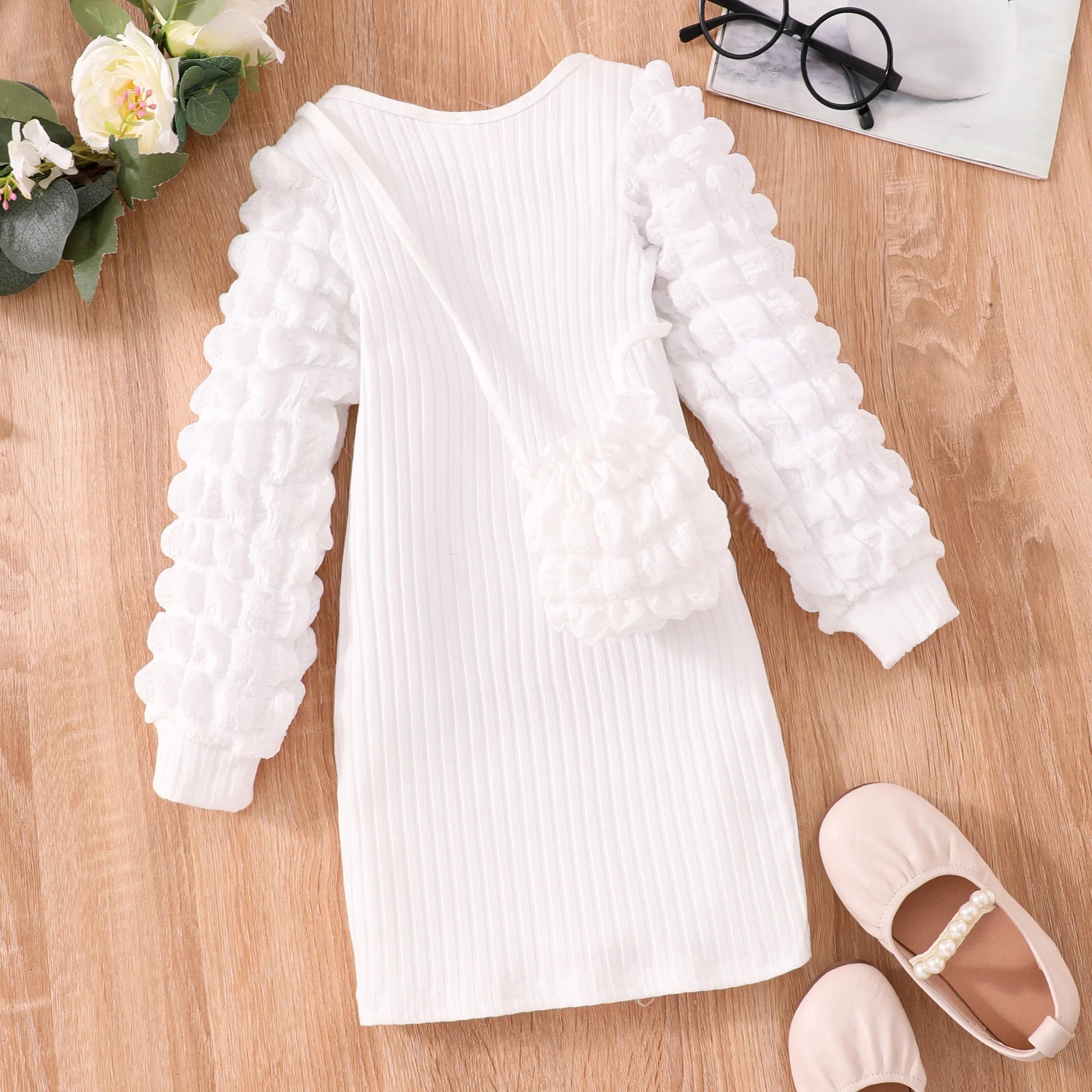 Women Bodycon Dress Long Sleeve Wrap Dress