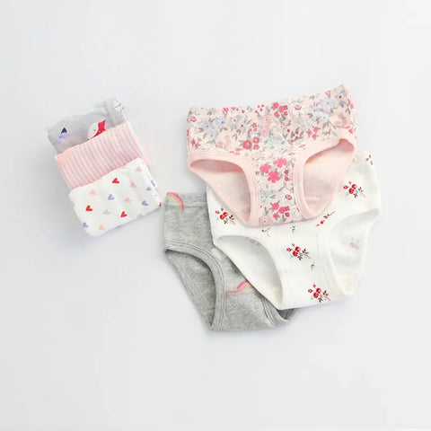 2-7 Years Girls Panties 3pcs