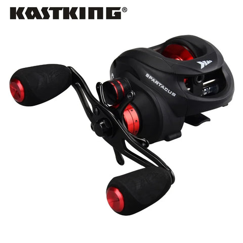 KastKing Spartacus Baitcasting Reel Dual Brake System Reel 8KG Max Drag 11+1 BBs 6.3:1 High Speed Fishing Reel