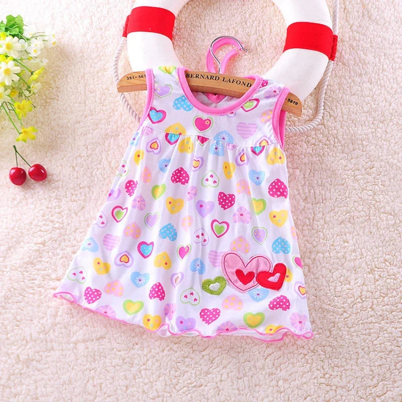 Cotton Princess Frock for Girl Clothing Girls Clothes 0-2 Years Skirt Toddler Dresses