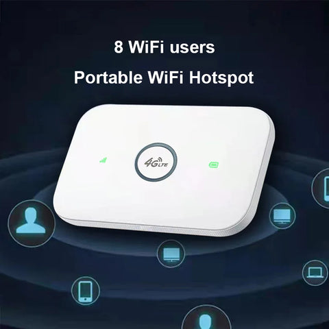 4G router Wireless lte wifi modem Sim Card Router MIFI pocket hotspot built-in battery portable WiFi