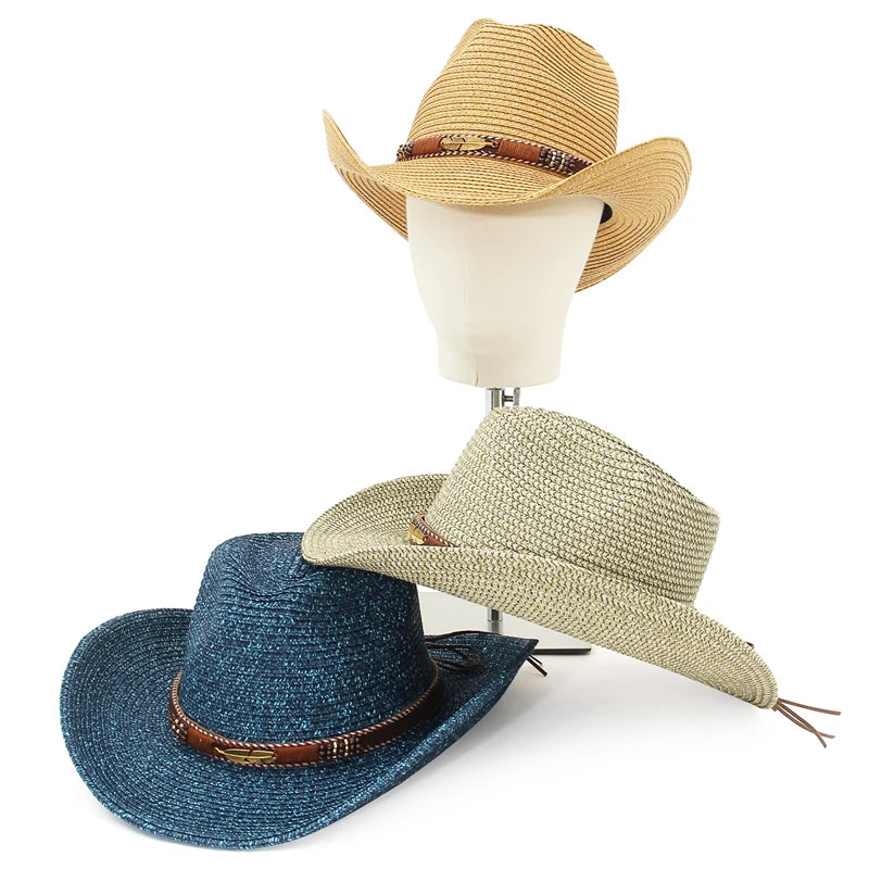 GEMVIE Western Cowboy Sun Hat