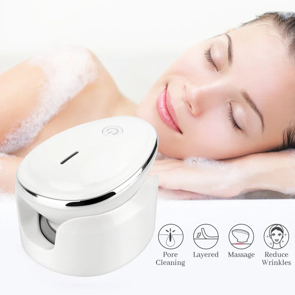 2 in 1 Powered Facial Cleansing Brush