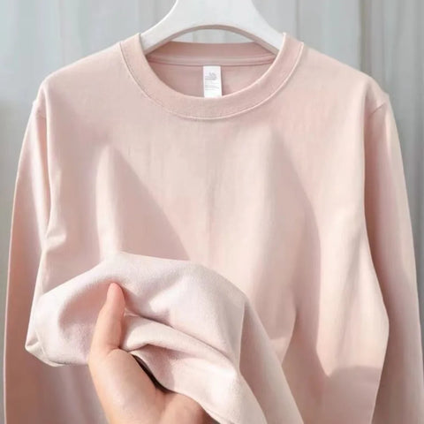 Women's Loose Fit Long Sleeve Tee Top