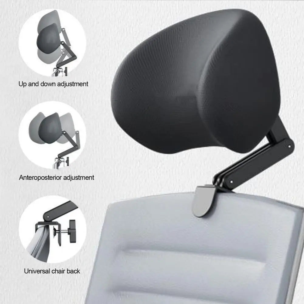 Chair Headrest Universal Ergonomic Office Chair Head Pillow Adjustable Support Cushion Work Home School Chair Head Pillow