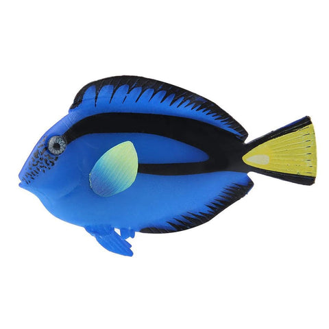 Artificial Luminous Fish Silicone Aquarium Landscape Fish Glow In Dark Fish Tank Decoration Aquarium Accessories Pet Products