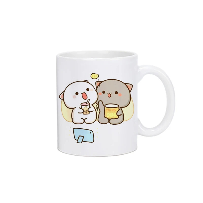 Panda Bear Bubu Dudu Coffee Milk Cup