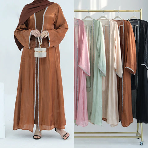 Islam Clothing Türkiye Daily Solid Colot Robe Cardigan