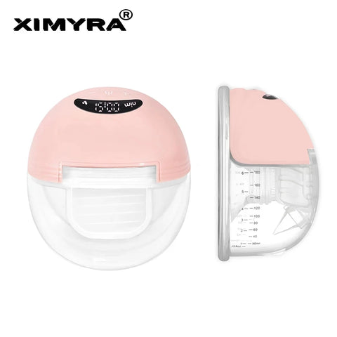 XIMYRA S21 Portable Breast Pump Wearable Breast Pumps Hands-Free Milk Extractor Wireless  Automatic Milker Accessories BPA Free