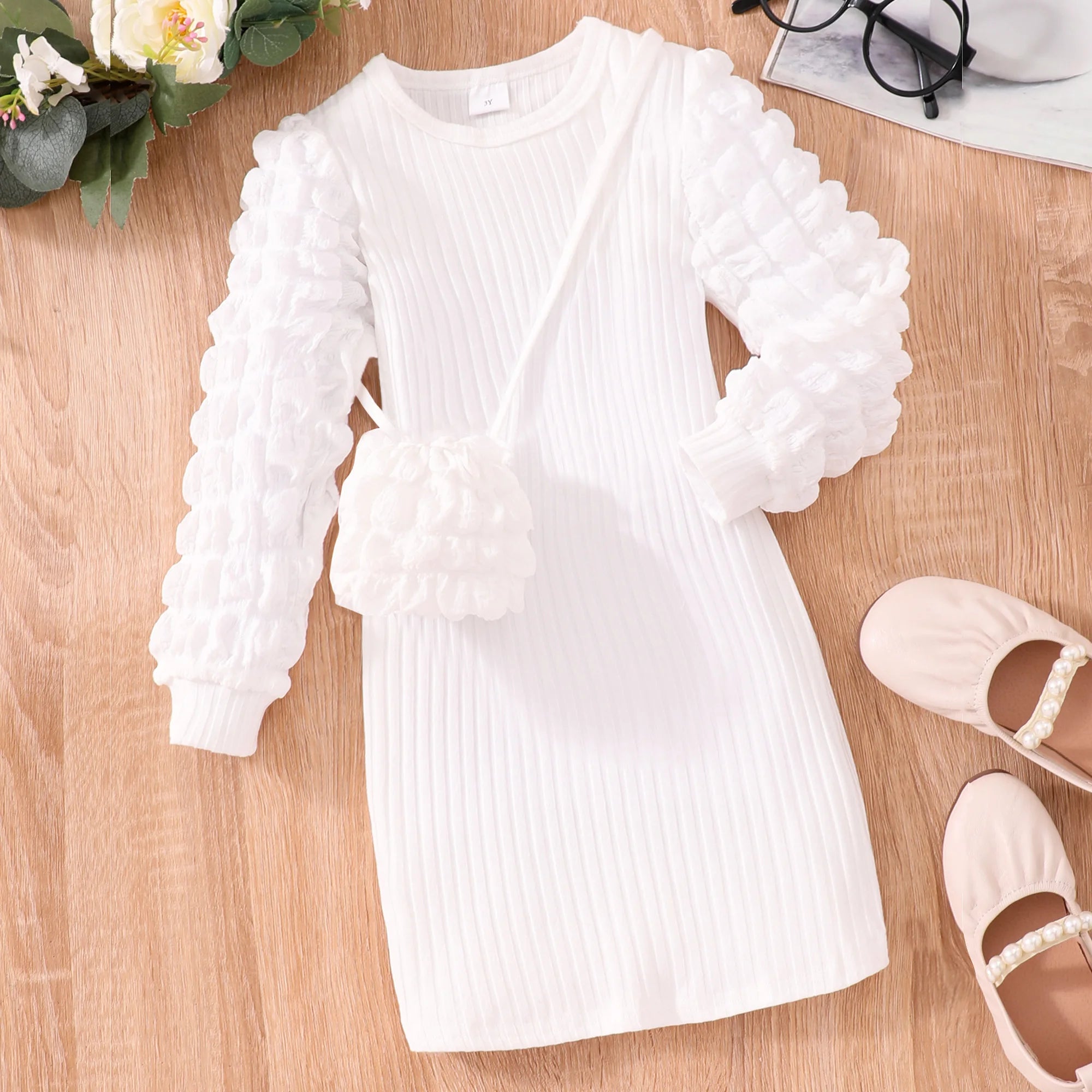 Women Bodycon Dress Long Sleeve Wrap Dress