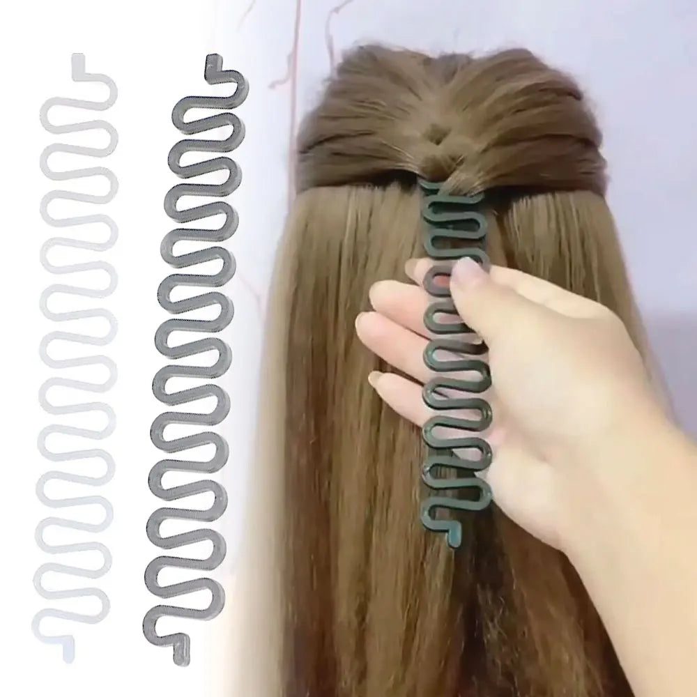 Hair Braiding Tools Fishtail Braid Tool, French Braid Tool for Hair